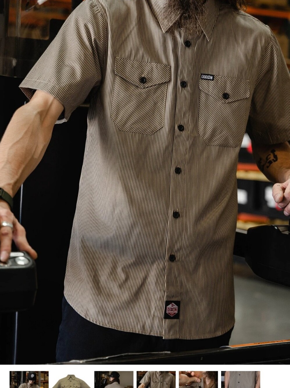 DIXXON WorkForce Short Sleeve Work Shirt- M - Picture 7 of 11